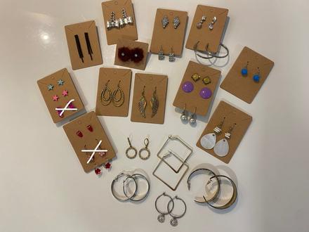 Bižuterie - náušnice, 