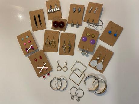 Bižuterie - náušnice, 