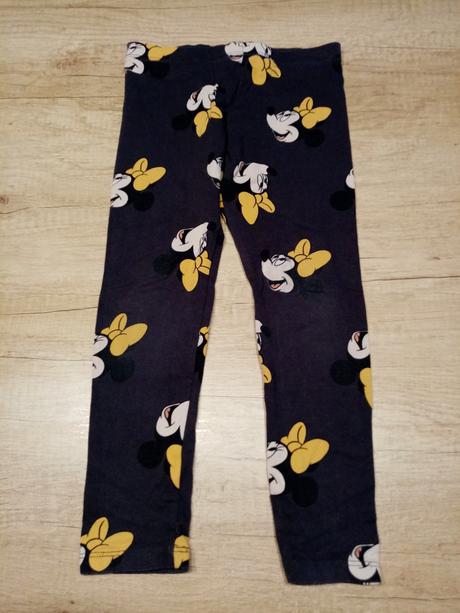 6x legíny minnie vel. 110/116, disney,110
