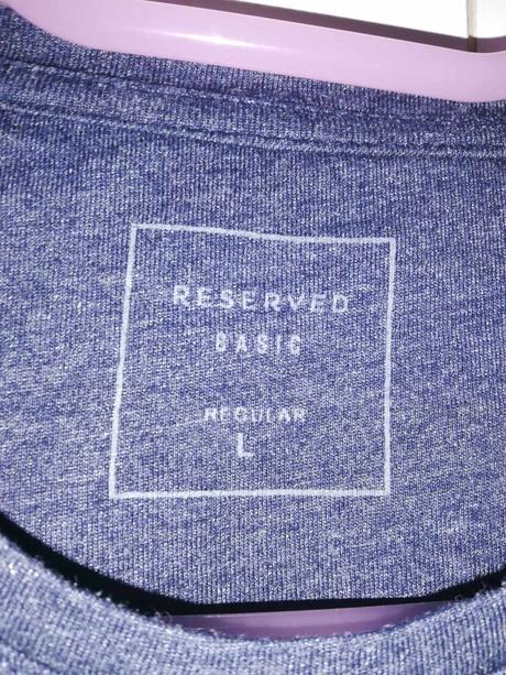 Pánské triko dl.rukáv reserved vel.l, reserved,l
