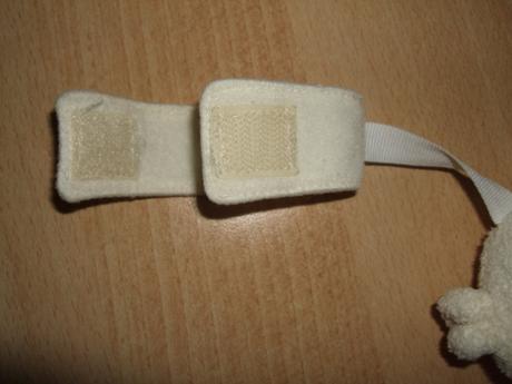 Macík abc na zavesenie cca 16 cm, 