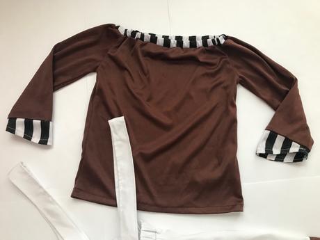 An3/ kostým sukně s trikem - v.cca 5/7 let, 