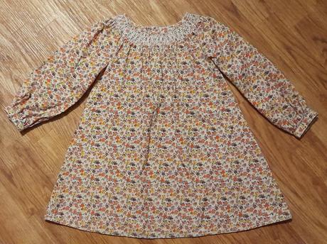 Manžestrové šatičky zn.m&s v. 3-4 roky, marks & spencer,104