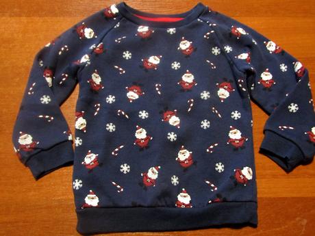 Krásná vánoční mikina vel 86-92, 86