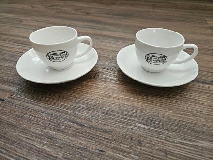 2ks šálek hrníček express bílý,