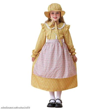 Karnevalový kostým, 3 dílný děvče z prerije apod., 