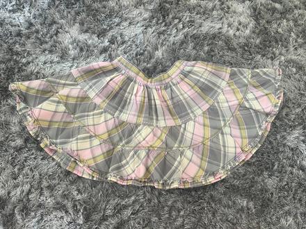 Kostkovaná kolová sukně/sukýnka vel. 1,5-2 roky 92, next,92