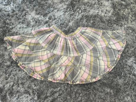 Kostkovaná kolová sukně/sukýnka vel. 1,5-2 roky 92, next,92