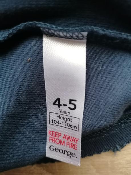 Bavlněné tmavě modré tričko george vel 104 - 110, george,104