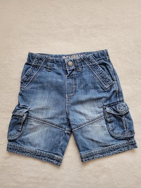 Riflové kraťasy, denim co,98