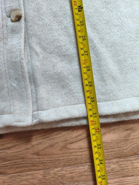 Košilová bunda / krémový kabátek l/xl, gate,l
