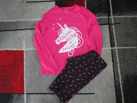 Pyžamo pro holku zn.f & f vel.158/164, f&f,158