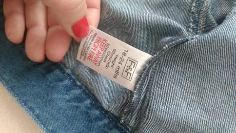 Riflová bundička vel. 92, f&f,92