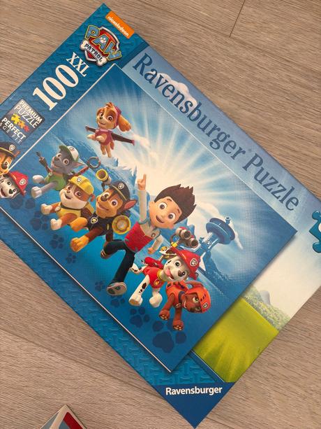 Dětské puzzle - disney, paw patrol, hurvínek, 4 ks, 