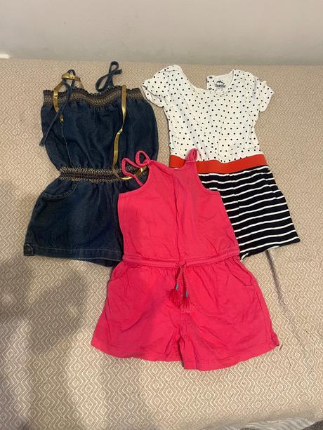 Letní set pro holku 110/4 r - 44ks, 104–116