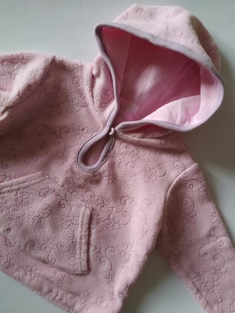 Růžová flísová klokanka, cherokee,80