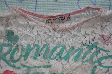 Letní romantické tričko terranova, terranova,110