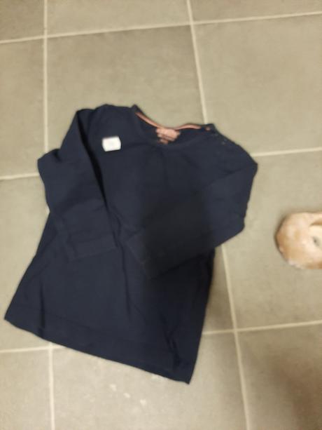 Dívčí triko s dl. rukávem lupilu 86/92, lupilu,86