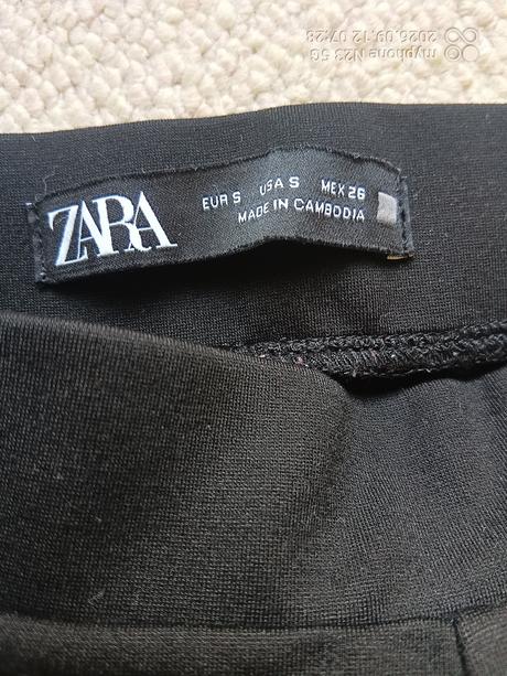 Kalhoty - skinny zn."zara" vel."s", zara,s
