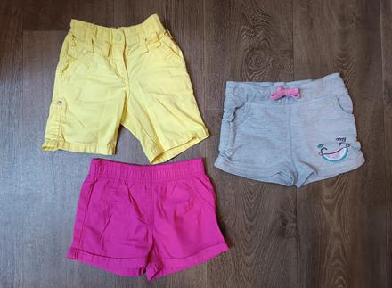 3x dívčí kraťasy palomino,lupilu,kiki&koko,98/104, palomino,98