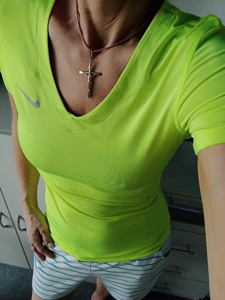 Neonové tričko zn."nike" vel."m", nike,m
