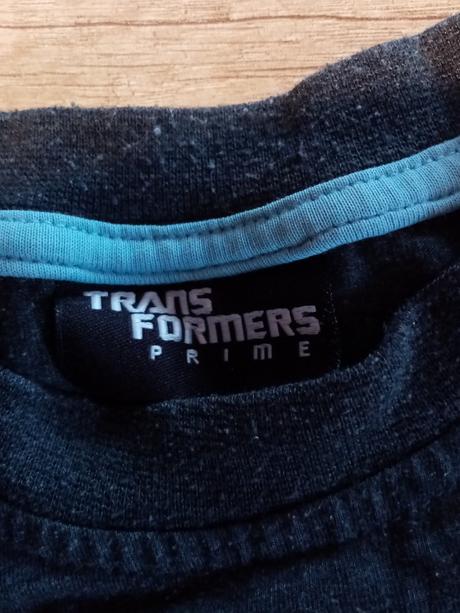 Triko dlouhý rukáv transformers vel. 116/122, 116