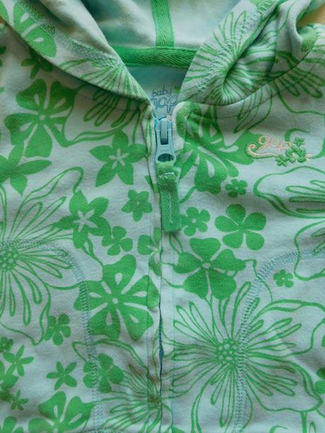 Květovaná vestička s kapucí, gap,92