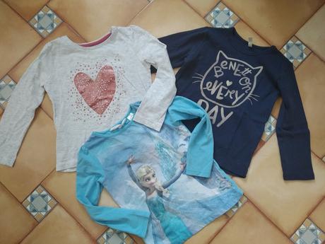 3x tričko, 104–116