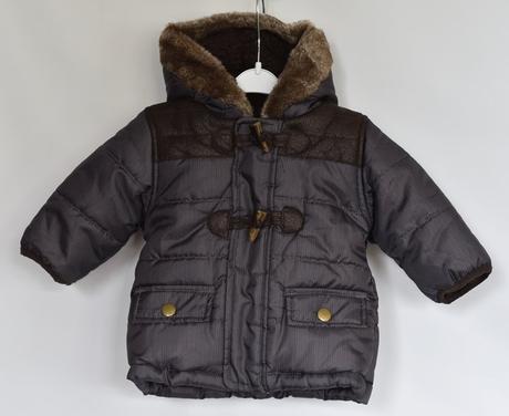 Zimní bunda vel. 3 - 6 m, nutmeg,68