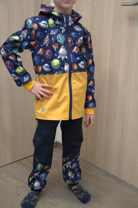 Softshellová bunda, vel. 86-158 - na přání, 80 - 158