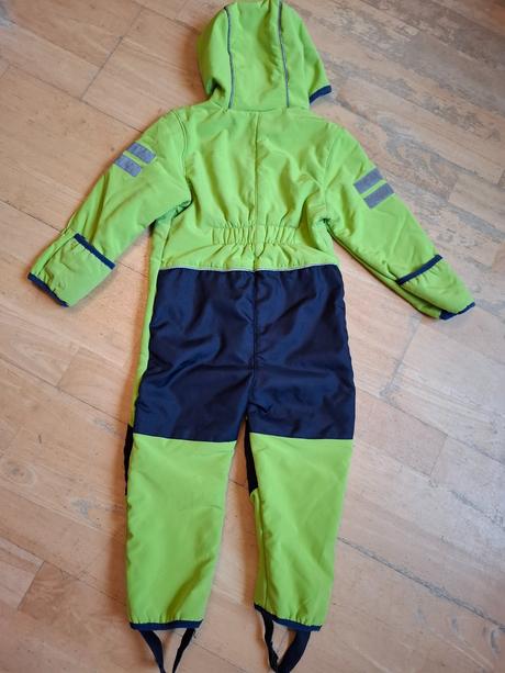 Teplý softshellový overal s beránkem, topomini,92