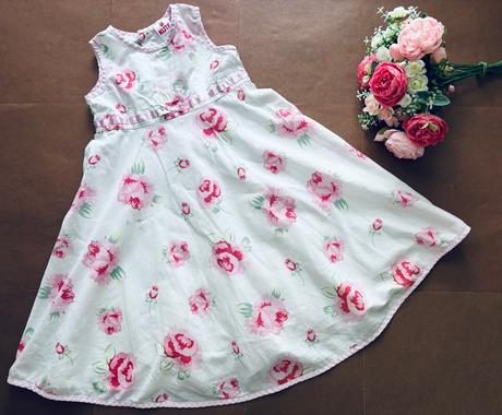 Ob/ šaty s květy - v.2/3 roky, 98