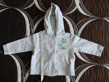 Mikina na zip s auty, cherokee,80