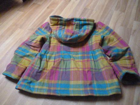 Barevný kabát vel. 6-7, 122