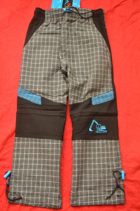 Kalhoty kugo plátěné, bavlna,98,104, kugo,98 / 104