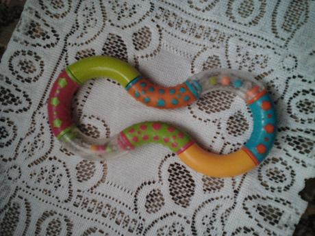 Magická osmička-dětské chrastítko,