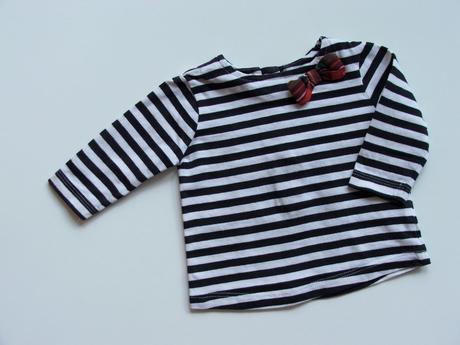 K882 pruhované dívčí triko vel. 62, next,62