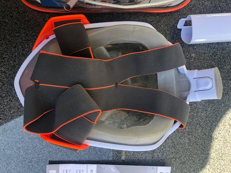 Maska (snorchel) na potopeni s/ m 10-11,5cm,