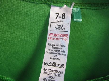 Vánoční šaty-malá santova pomocnice, 128