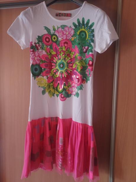 Šaty desigual - top stav 13/14 let, desigual,158