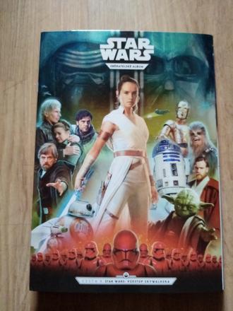 Kniha s kartičkami star wars, 