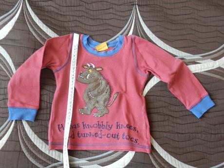 Triko dlouhý rukáv příšerka, tu,98