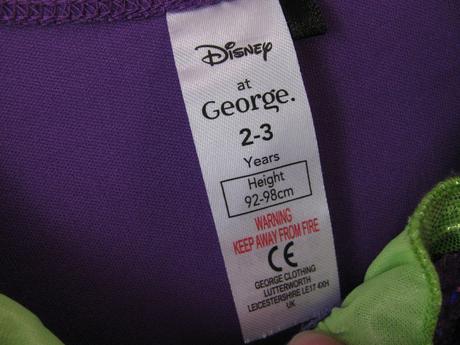 Karneval-fialové šaty s minnie, 