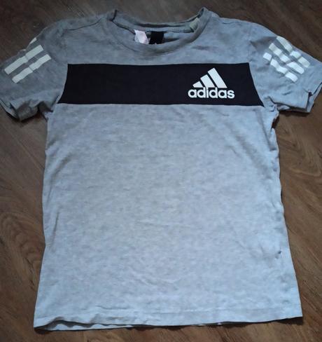 Bavlněné tričko adidas, adidas,140