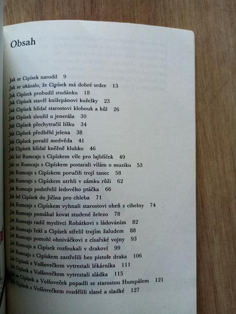 Set knih rumcajs, manka, cipísek, 