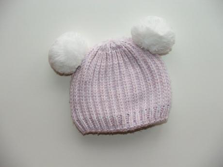 C693 zimní čepice podšitá flísem vel. 6-12m, nutmeg,80