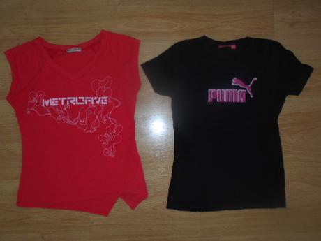 Dívčí trika vel.152/158 2 kusy, 152
