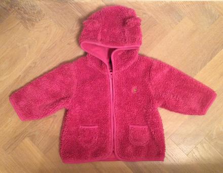 Chlupatá mikina, kabátek gap 3-6 měs., gap,68
