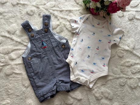 Letní set chlapecký - v.0/3 měs., marks & spencer,62