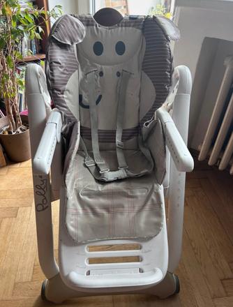 Chicco jidelní židle polly 2 start - monkey, chicco